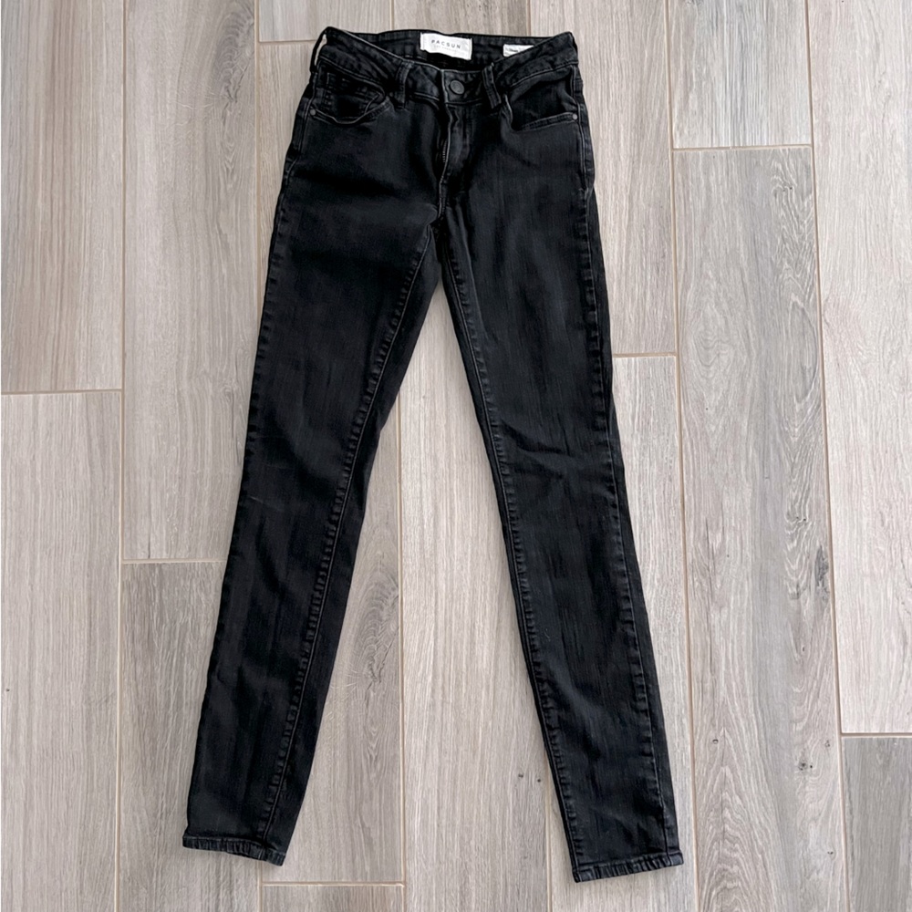 PacSun Black Low Rise Skinny Jeans